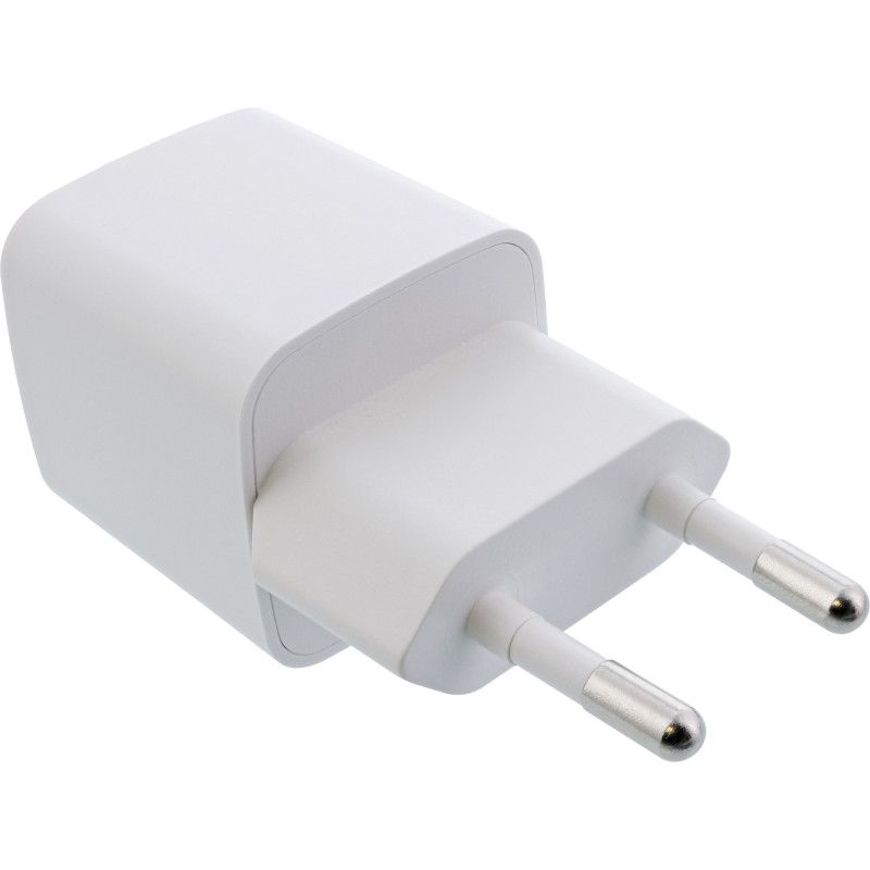 InLine USB Charger Single USB-C, Power Delivery, PPS, 33W, white