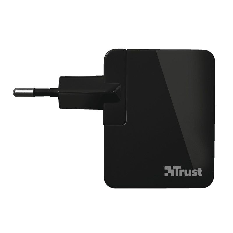 Trust International Travel Charger w/ 2 USB ports