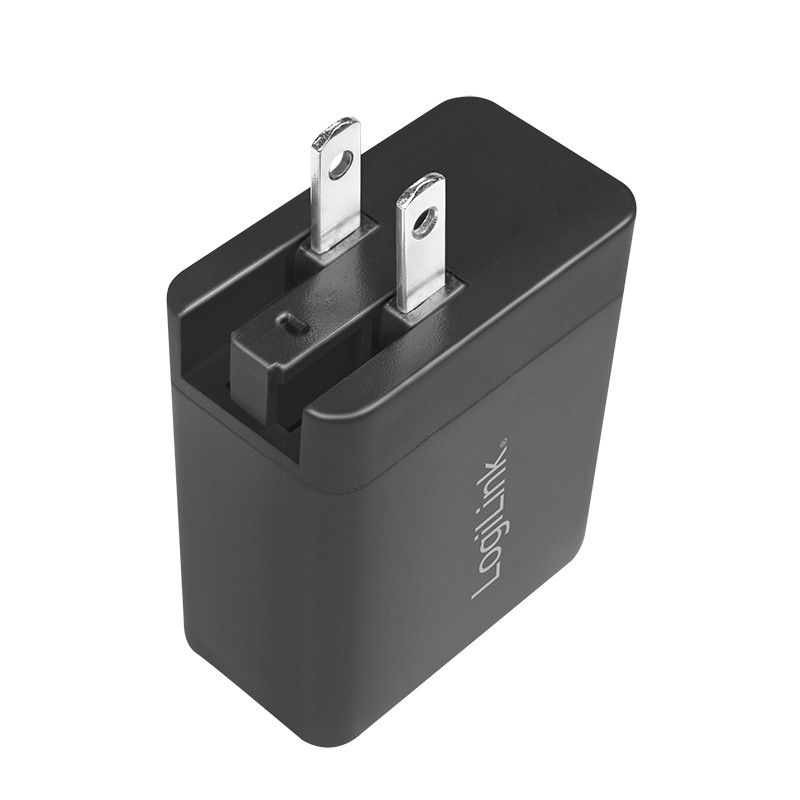LogiLink USB socket travel adapter for 2.1A Fast Charging, 10.5W