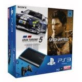 Sony Interactive Entertainment 500GB, PlayStation 3 + GT5 Academy + Uncharted 3 GOTY