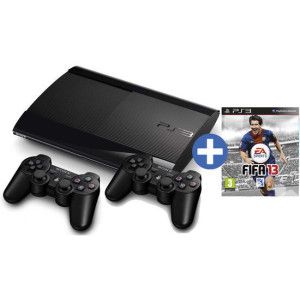 Sony Interactive Entertainment PlayStation 3 Super Slim 12GB + 2 Controllers + FIFA 13