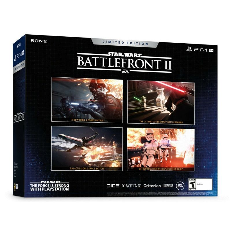 Sony Interactive Entertainment PS4 Pro Limited Edition STAR WARS Battlefront II Bundle