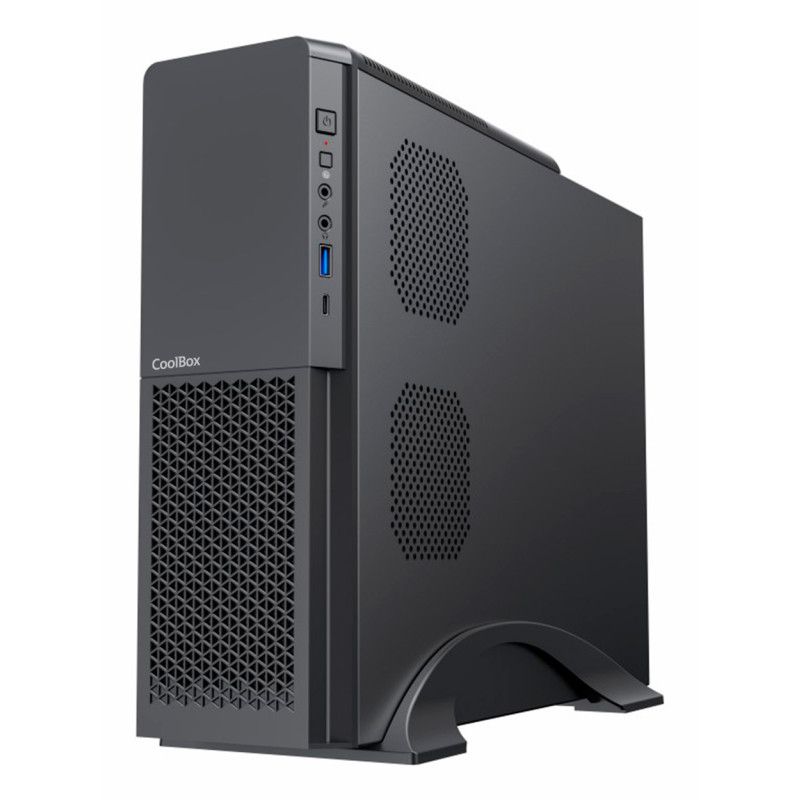 COOLBOX CAJA MATX SLIM T313 USB-C 3.2 GEN1 FTE. BASIC 500GR-S SFX 500W