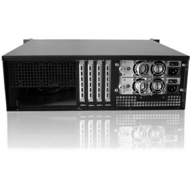 Techly Industrial 19 Rack Chassis 3U Ultra Compact Black" I-CASE IPC-338