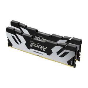 Kingston Technology 48GB 6400MT/s DDR5 CL32 DIMM (Kit of 2) FURY Renegade Silver XMP