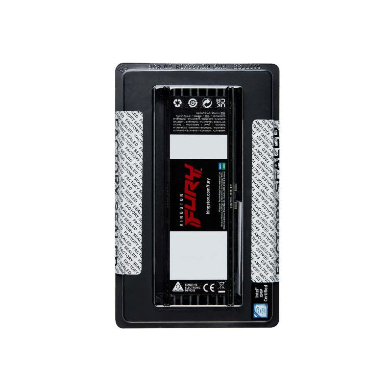 Kingston Technology 128GB 6400MT/s DDR5 ECC Reg CL32 DIMM (Kit of 8) FURY Renegade Pro EXPO