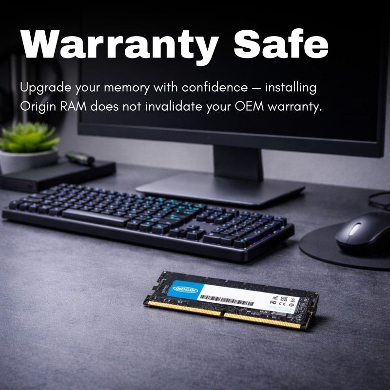 Origin Storage 32GB DDR5 5600MHz SODIMM 2Rx8 Non-ECC 1.1V