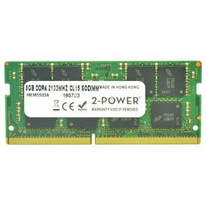 2-Power 8GB DDR4 2133MHz CL15 SoDIMM Memory - replaces T7B77AA
