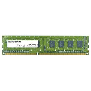 2-Power 2GB DDR3 1333MHz DR DIMM Memory - replaces KN.2GB03.016