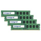 Integral 16GB (4X4GB) PC RAM MODULE DDR3 1333MHz UNBUFFERED DIMM KIT OF 4 EQV. TO LB437AV FOR HP/COMPAQ