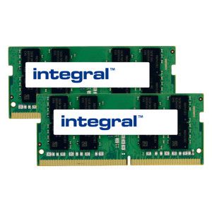 Integral 16GB (2X8GB) LAPTOP RAM MODULE DDR4 2400MHz UNBUFFERED SODIMM KIT OF 2 EQV. TO CT10817042 FOR CRUCIAL