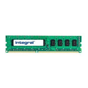 Integral 8GB PC RAM MODULE DDR3 1600MHz UNBUFFERED ECC DIMM EQV. TO KTD-PE316E/8G FOR KINGSTON