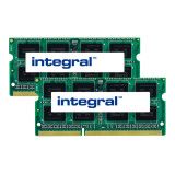 Integral 16GB (2X8GB) LAPTOP RAM MODULE KIT DDR3 1600MHz SODIMM EQV. TO CT2KIT102464BF160B FOR CRUCIAL