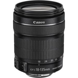 Canon EF-S 18-135mm f/3.5-5.6 IS STM + EW-73B + Lens Cloth