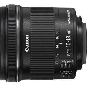 Canon EF-S 10-18mm f/4.5-5.6 IS STM + Filter + 8GB SD