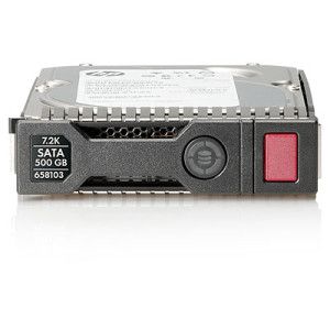 HP 500GB 6G SATA 7.2K rpm LFF (3.5-inch) SC Midline 1yr Warranty Hard Drive