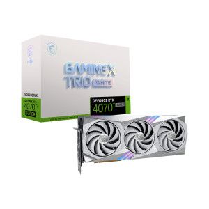 MSI GeForce RTX 4070 Ti SUPER 16G GAMING X TRIO WHITE