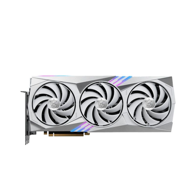 MSI GeForce RTX 4070 Ti SUPER 16G GAMING X TRIO WHITE