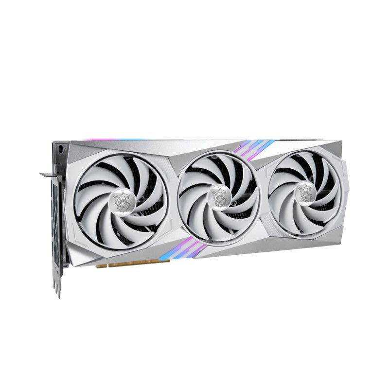 MSI GeForce RTX 4070 Ti SUPER 16G GAMING X TRIO WHITE