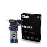 CLUB3D nVidia 8400GS PCI-E x1 Edition 512 MB DDR3 64 Bit