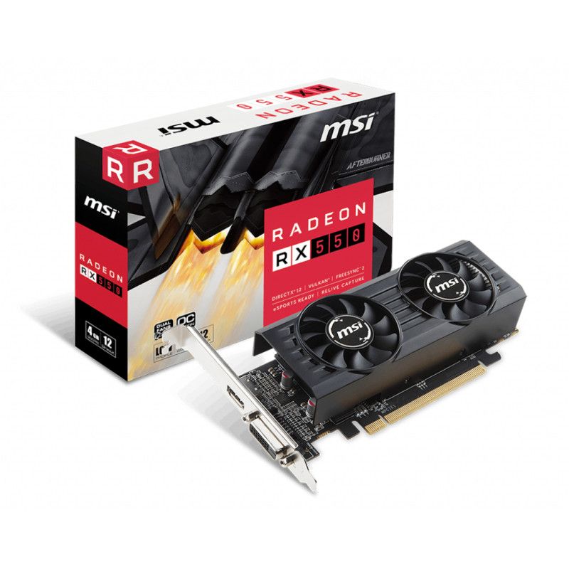 MSI Radeon RX 550 4GT LP OC