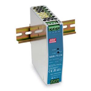 LevelOne 24V DC Industrial Power Supply, 75W, DIN-Rail,-20 ~ +70 ℃