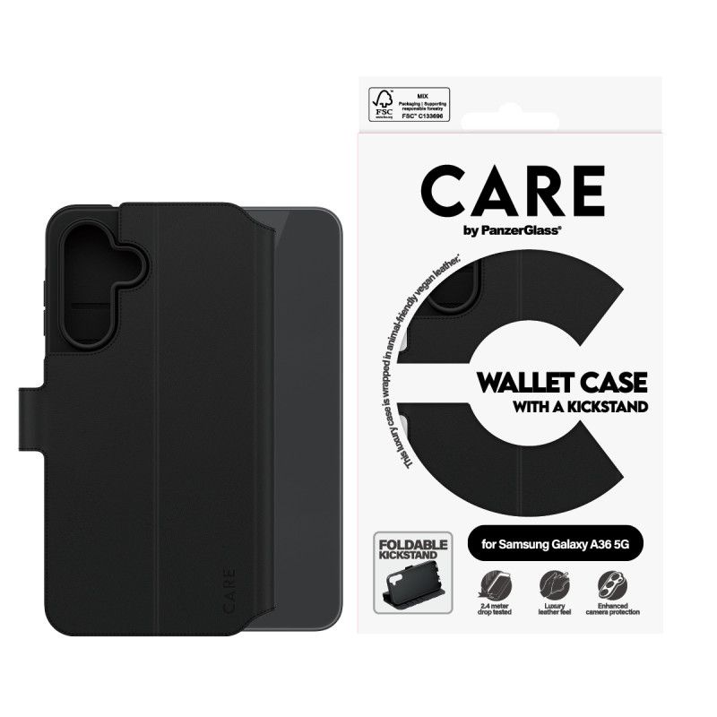PanzerGlass CARE™ by PanzerGlass® Wallet Case w. Kickstand Samsung Galaxy A36 5G