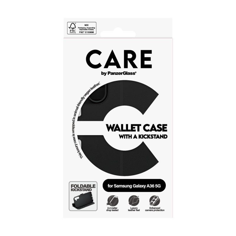 PanzerGlass CARE™ by PanzerGlass® Wallet Case w. Kickstand Samsung Galaxy A36 5G