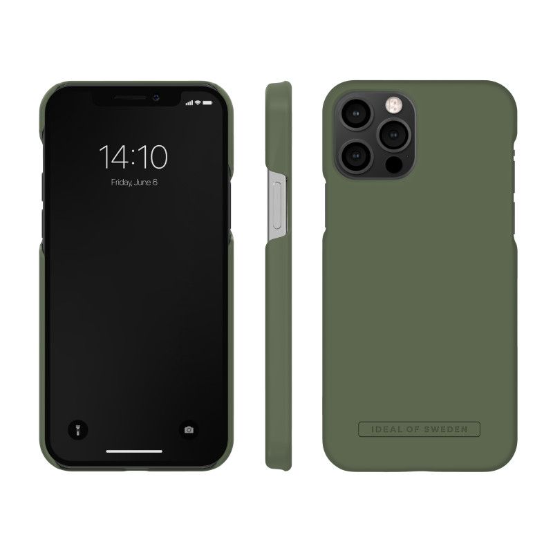 iDeal of Sweden Seamless Case iPhone 12/12P Khaki