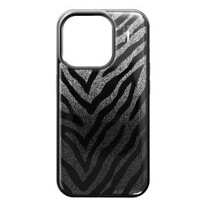iDeal of Sweden Clear Case iPhone 15 Pro Zebra Mystique
