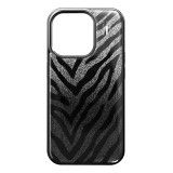 iDeal of Sweden Clear Case iPhone 15 Pro Zebra Mystique