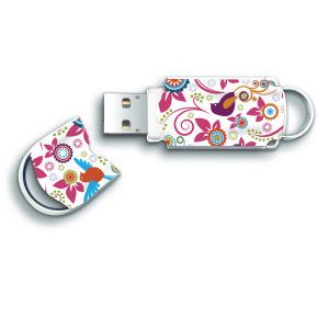 Integral 16GB USB2.0 DRIVE XPRESSION BIRD AND FLOWER