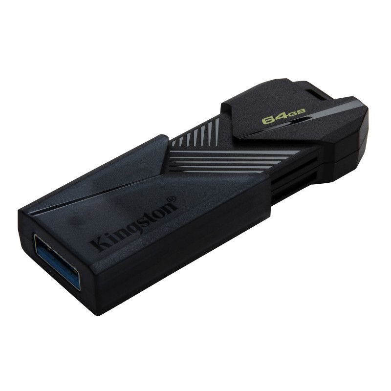 Kingston Technology 64GB Portable USB 3.2 Gen 1 DataTraveler Exodia Onyx