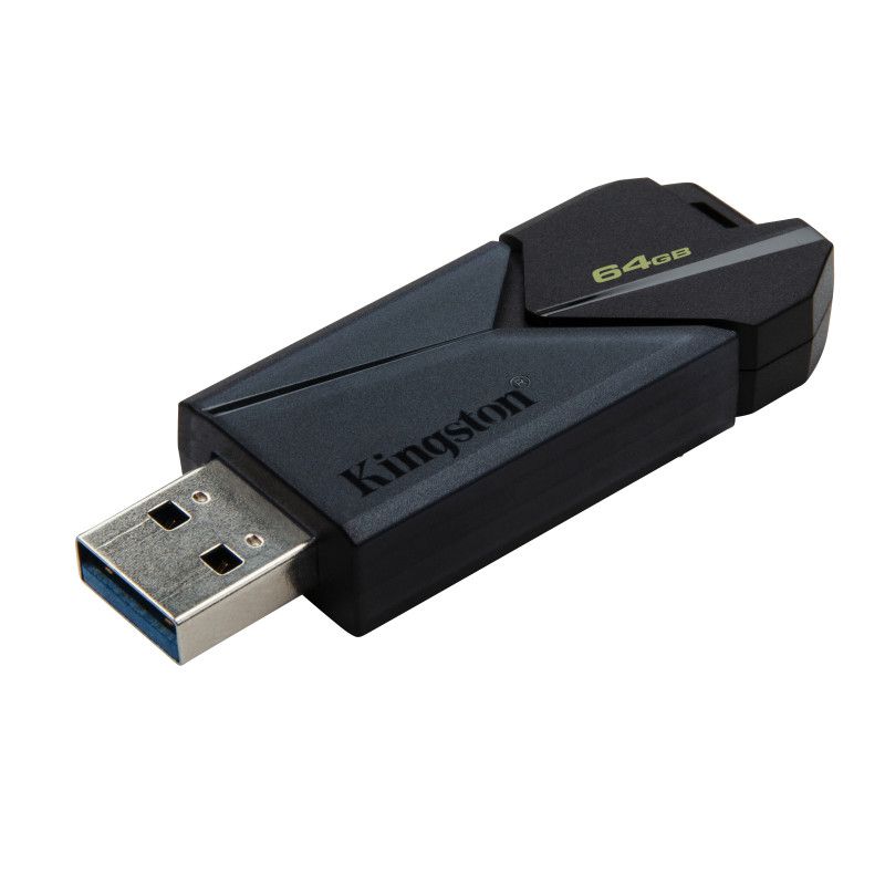 Kingston Technology 64GB Portable USB 3.2 Gen 1 DataTraveler Exodia Onyx