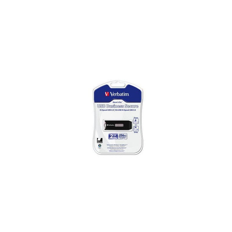 Verbatim Store 'n' Go USB Business Secure 2GB