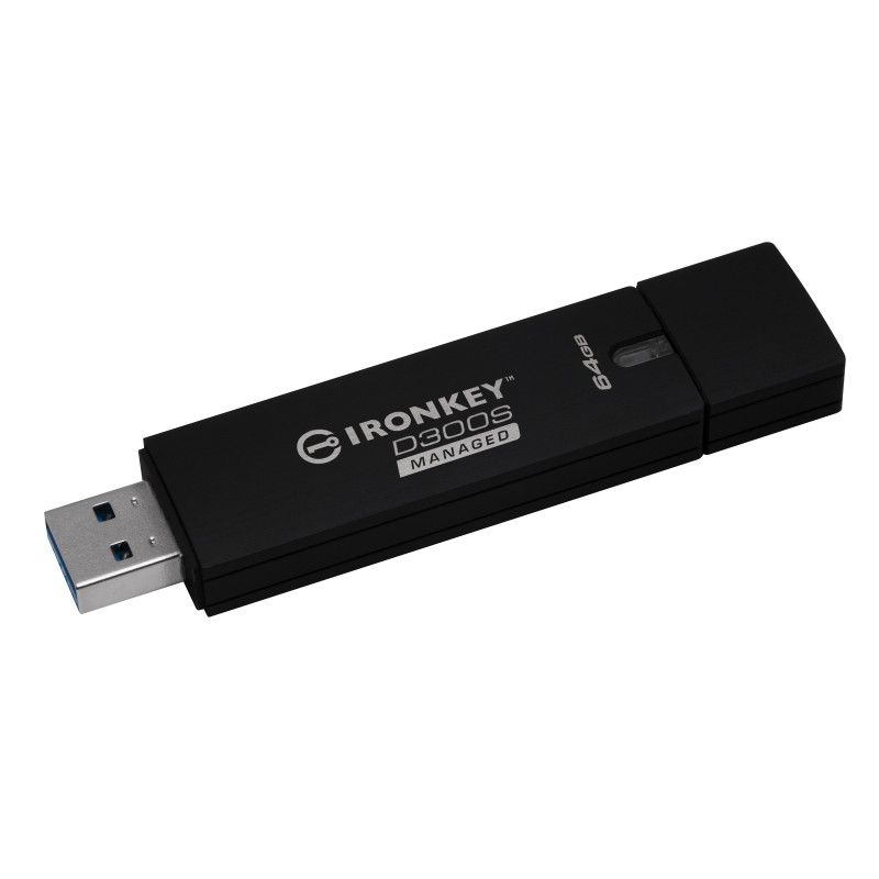 Kingston Technology 64GB D300S AES 256 XTS Encrypted USB Drive