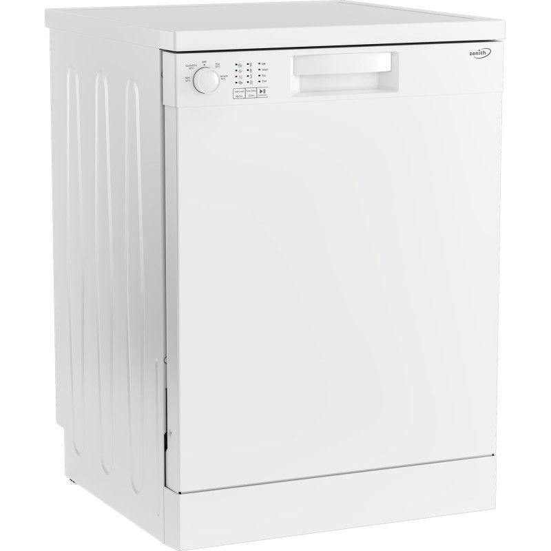 Zenith ZDW600W Full Size Dishwasher with 4 programmes