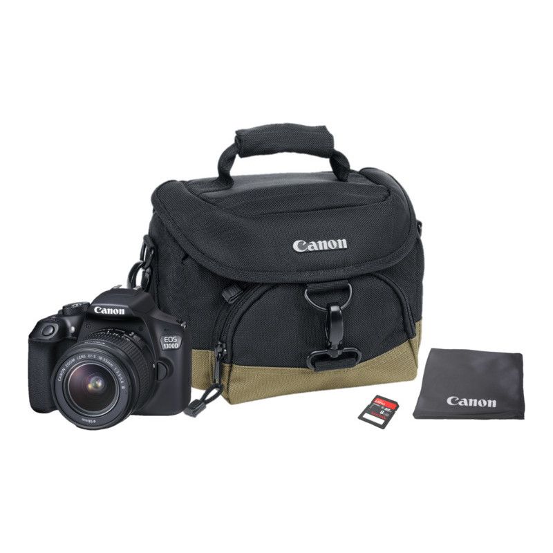 Canon 1300D + 18-55mm DC III