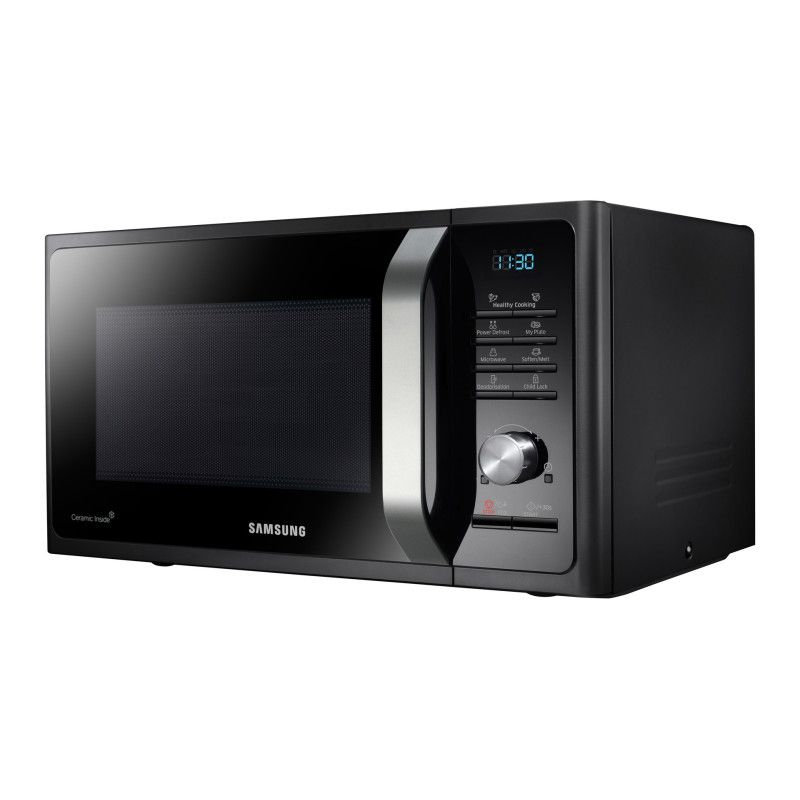 Samsung MS28F303TFK Solo Microwave Oven with Healthy Cooking, 28L