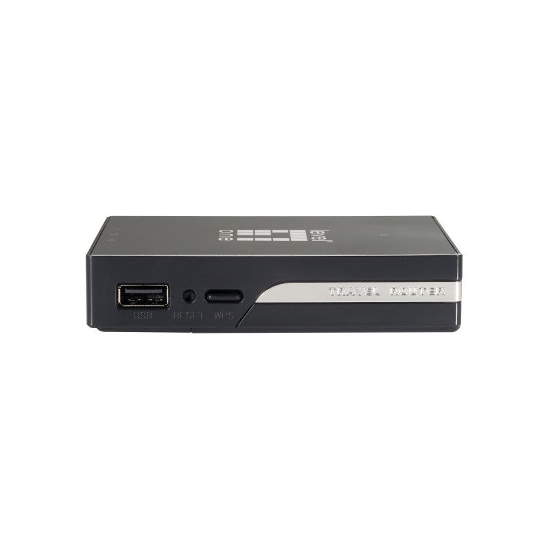 LevelOne N150 Wireless Router, USB/RJ-45 Dual-WAN, 3G, Built-in Battery