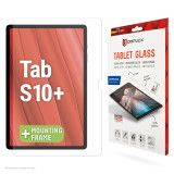 Displex Tablet Glass (9H) for Samsung Galaxy Tab S10+, Eco Mounting Frame, unbreakable