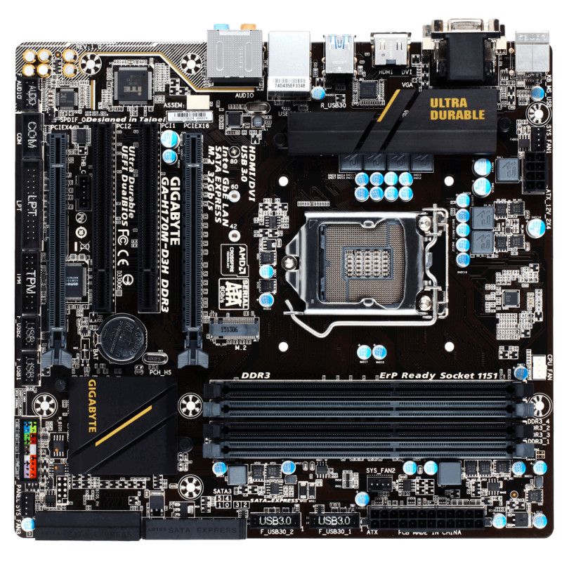 GIGABYTE GA-H170-D3H DDR3