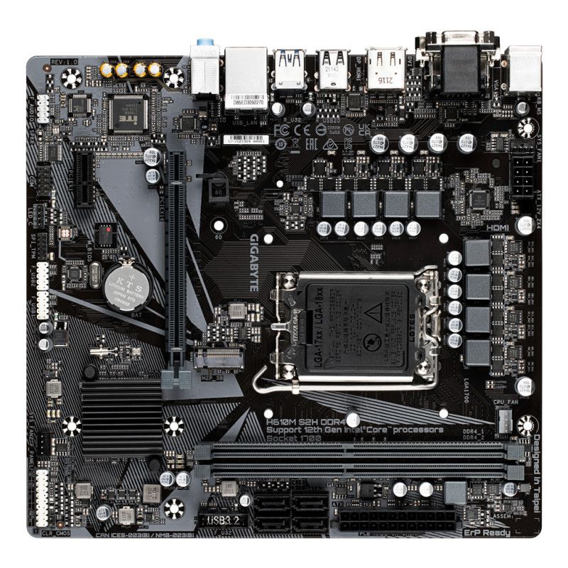 GIGABYTE H610M S2H DDR4