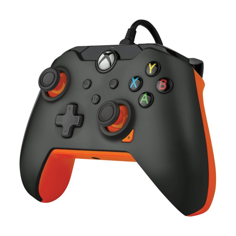 PDP Wired Controller: Atomic Black, For Xbox & Windows 10/11