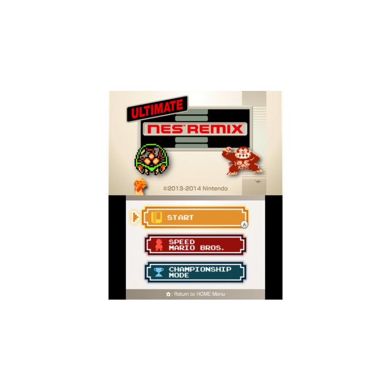 Nintendo Ultimate NES Remix, 3DS