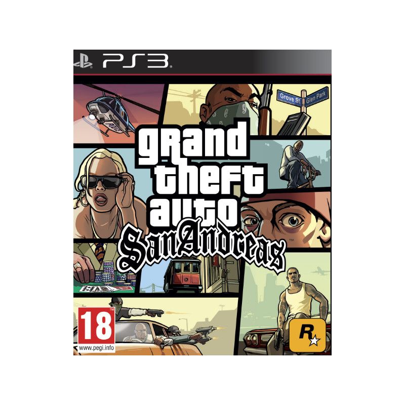 Sony Interactive Entertainment Grand Theft Auto: San Andreas, PS3