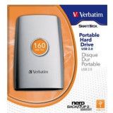 Verbatim 2.5'' Portable Hard Drive USB 2.0 160GB