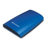 Verbatim 320GB USB Portable Hard Drive - Blue