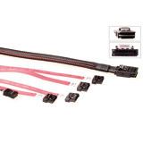 ACT Mini SAS 36 - 4x Mini SATA7F + 8 Pins Housing