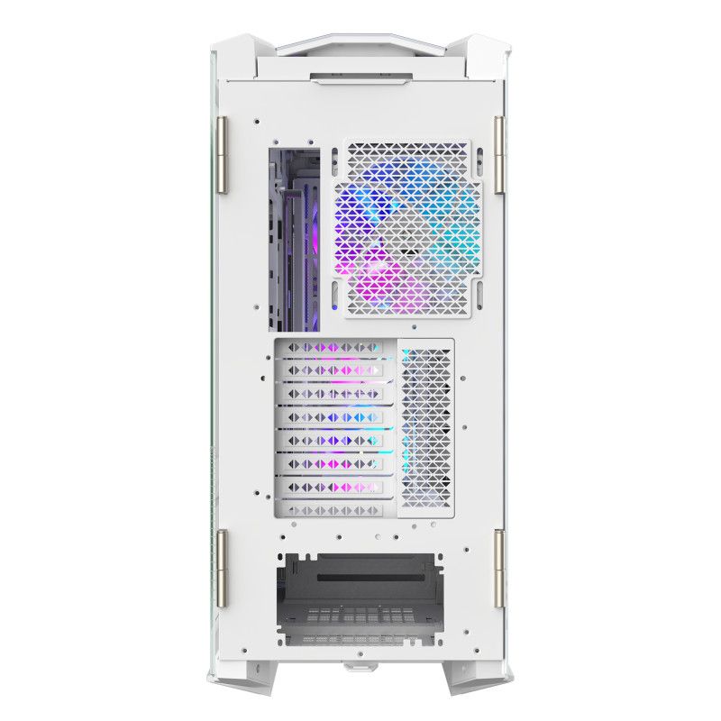 GIGABYTE AORUS C601 GLASS ICE GLOBAL PC Case - Mid Tower, E-ATX, 420mm radiator support, 4 x 140mm Pre-installed Fans, USB 3.1 …